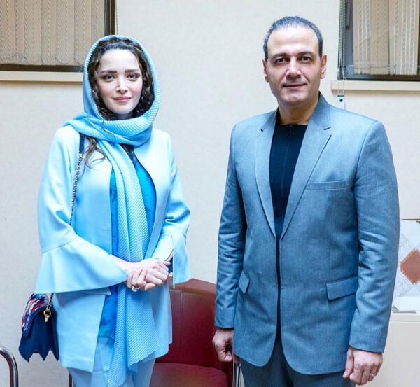 عکس بهنوش طباطبایی با خانواده