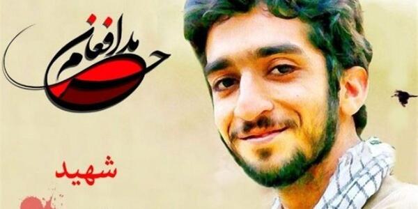 عکس شهید حججی با تفنگ
