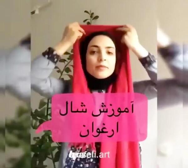 عکس بی حجاب ارغوان در سریال دلدادگان