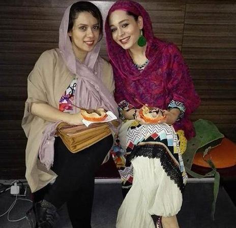 عکس بی حجاب ارغوان در سریال دلدادگان