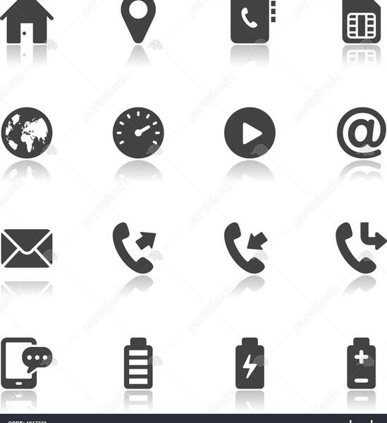 عکس وکتور تلفن