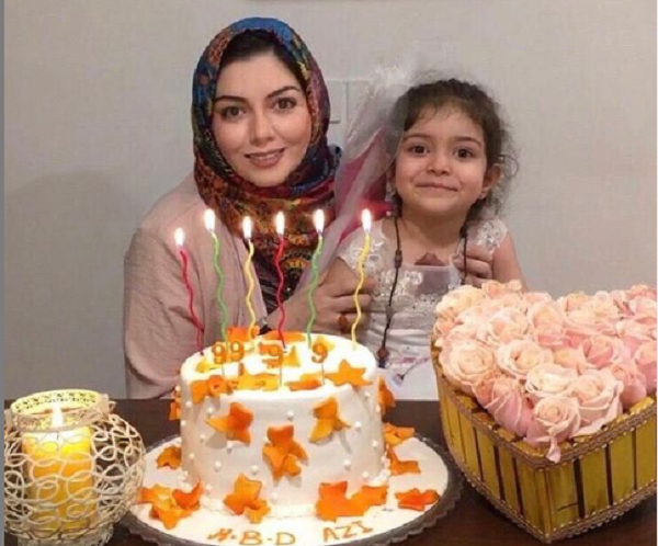 عکس دختر روز تولدش