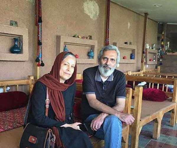 عکس فرخ نعمتی و همسرش
