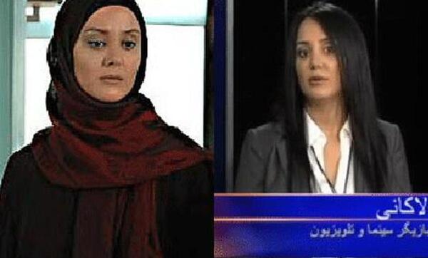 عکس مینا لاکانی در خارج
