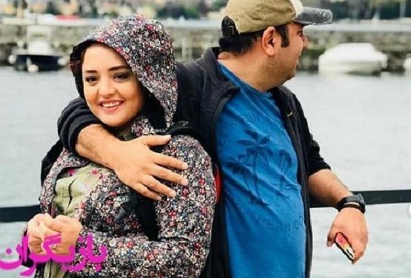 عکس مینا لاکانی در خارج