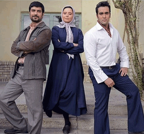 عکس پوریا پورسرخ در پشت صحنه سریال کیمیا