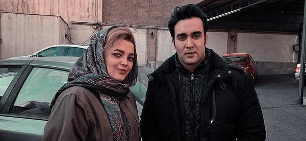 عکس پوریا پورسرخ در پشت صحنه سریال کیمیا