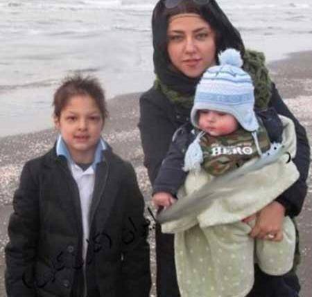 عکس زن و بچه ی شهاب حسینی