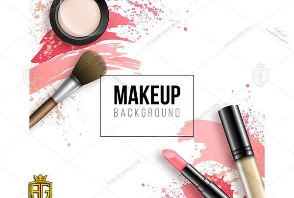 عکس پس زمینه آرایشی