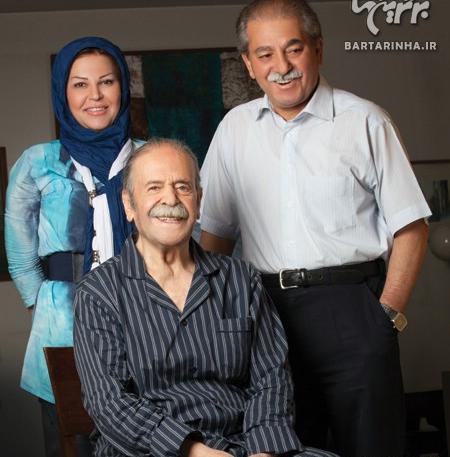 عکس همسر و فرزندان اکرم محمدی