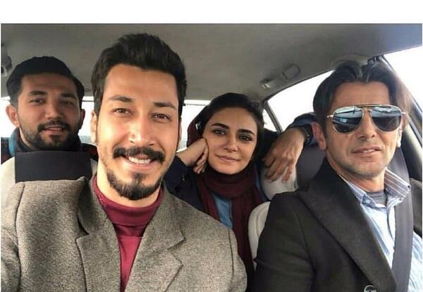 عکس بهرام افشاری در فیلم چشم و گوش بسته