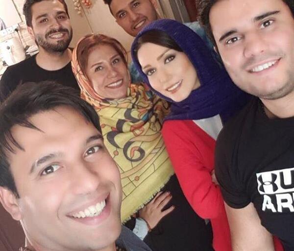 عکس بازیگر شهرزاد کمال زاده و همسرش