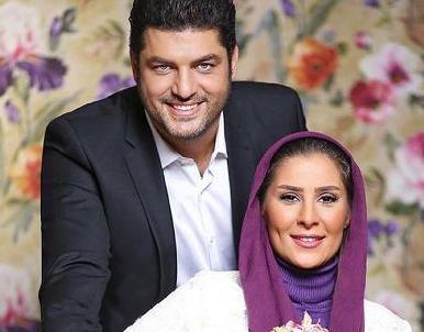 عکس بازیگر شهرزاد کمال زاده و همسرش