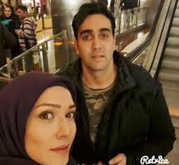 عکس بازیگر شهرزاد کمال زاده و همسرش
