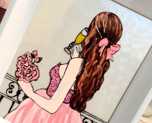 عکس نقاشی روی شیشه