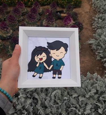 عکس نقاشی روی شیشه
