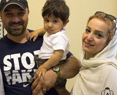 عکس برزو ارجمند و همسر