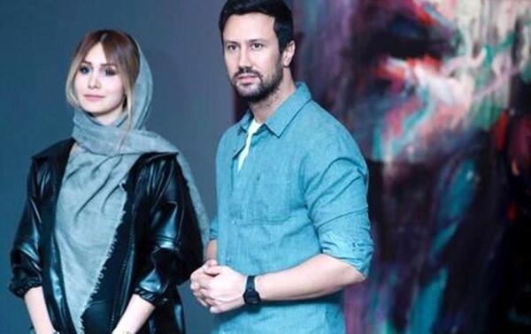 عکس رونمایی شاهرخ استخری از همسرش