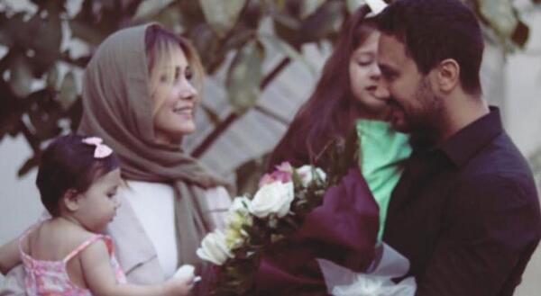 عکس رونمایی شاهرخ استخری از همسرش