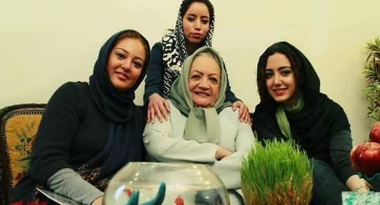 عکس خانواده شهلا ریاحی