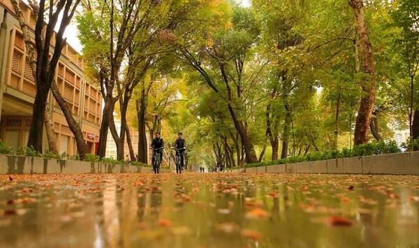 عکس پاییز اصفهان