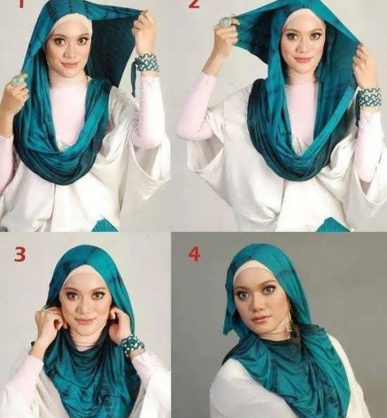 عکس مدل های بستن روسری