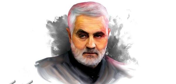 عکس استقبال امام حسین از سردار سلیمانی