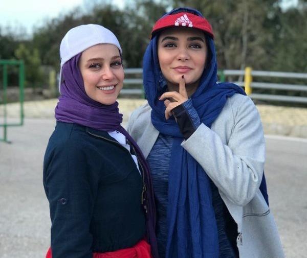 عکس الناز حبیبی و همسر سابقش