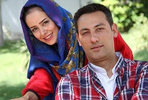عکس الناز حبیبی و همسر سابقش