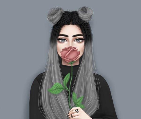 عکس پروفایل فانتزی شاخ
