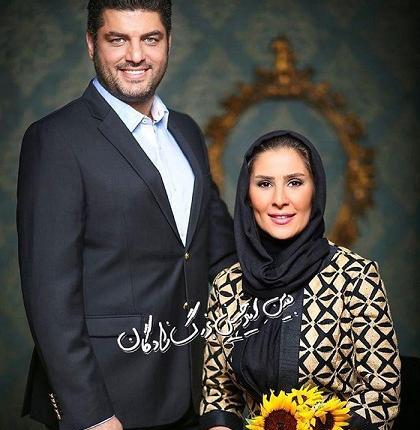 عکس جدید رویا میرعلمی و همسرش