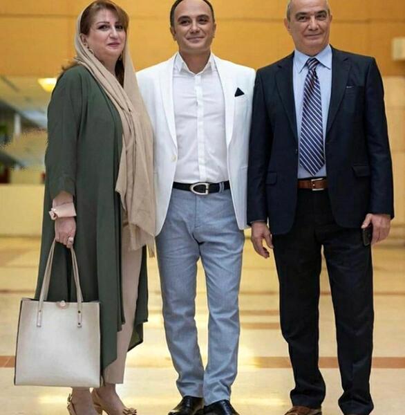 عکس پدر و مادر احسان کرمی