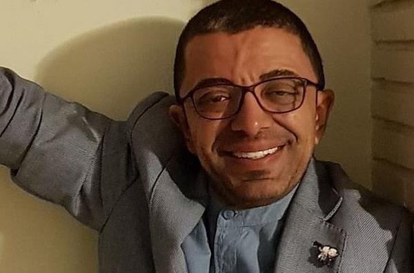 عکس فرزین محدث و همسرش
