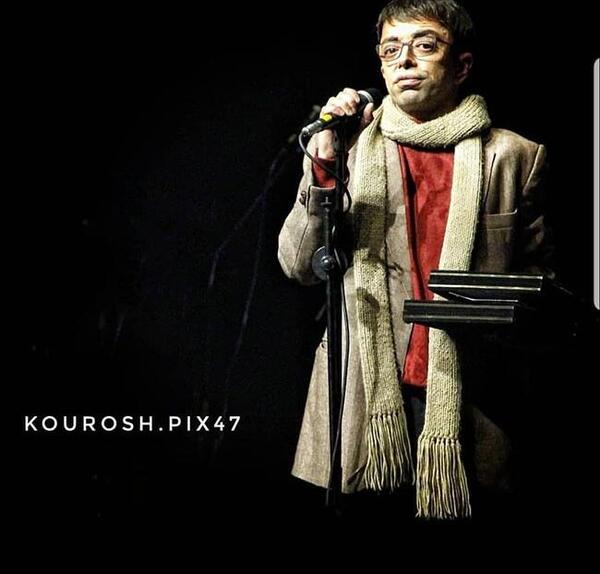 عکس فرزین محدث و همسرش