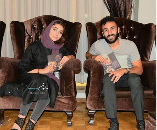 عکس فاطمه گودرزی همسرش