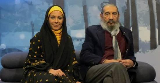 عکس برزو ارجمند با پدرش