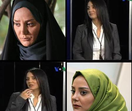 عکس مینا لاکانی در خارج از کشور
