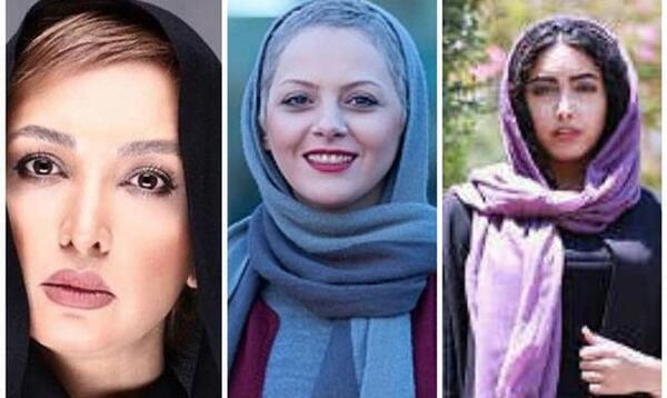 عکس مینا لاکانی در خارج از کشور