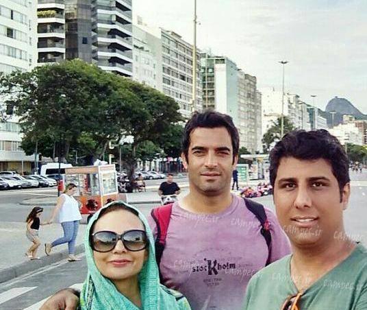 عکسهای بهنام تشکر وهمسرش