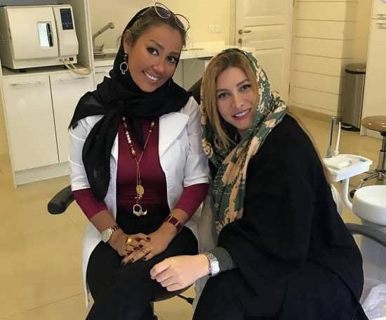 عکس فریبا نادری در خانه اش