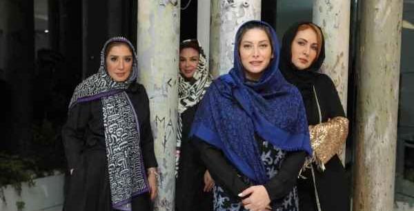 عکس فریبا نادری در خانه اش