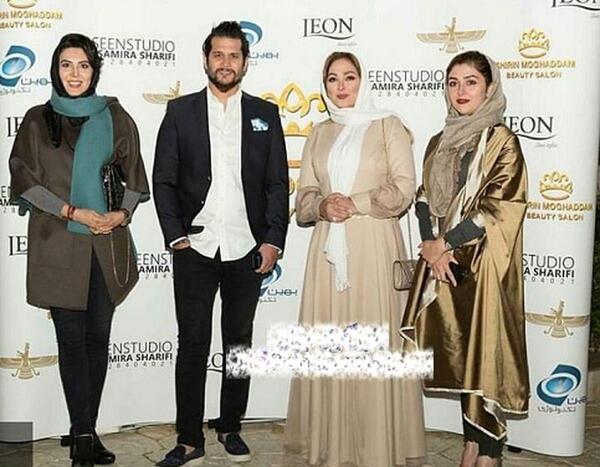 عکس الهام حمیدی و لیلا بلوکات
