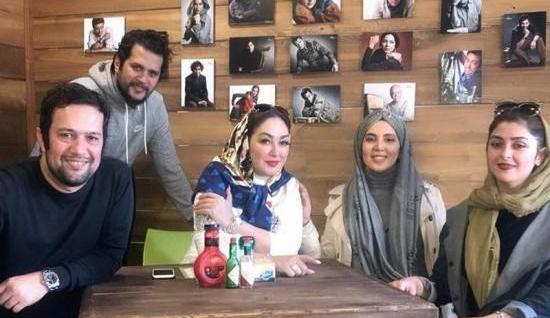 عکس الهام حمیدی و لیلا بلوکات