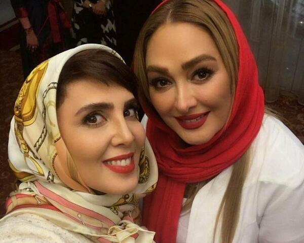 عکس الهام حمیدی و لیلا بلوکات