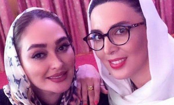 عکس الهام حمیدی و لیلا بلوکات