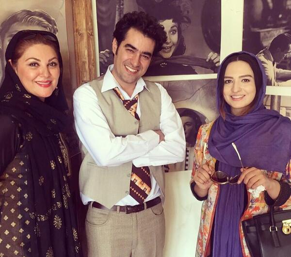 عکس های شهاب حسینی در پشت صحنه شهرزاد