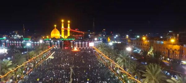 عکس خام ضریح امام حسین