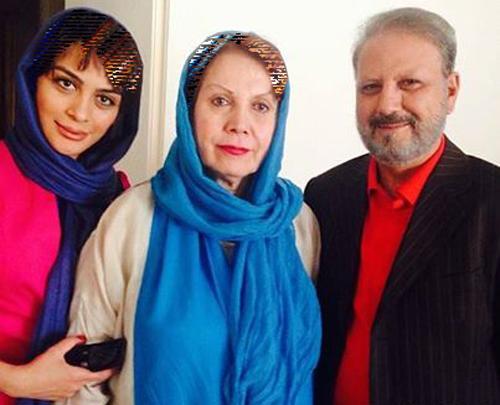 عکس جلیل فرجاد با خانواده