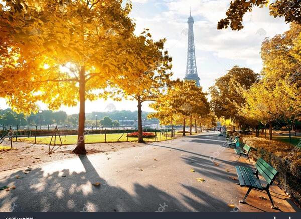 عکس پاییز پاریس