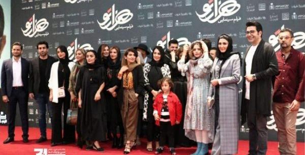 عکس ساره بیات در فیلم هزارتو